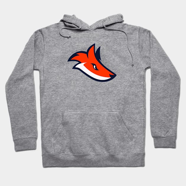 Fox Face Hoodie by Johnitees